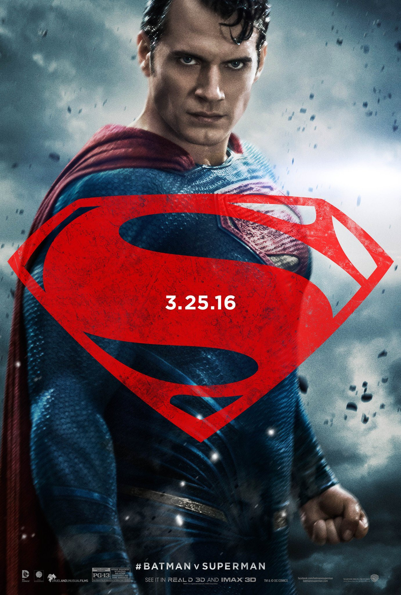 Illustration for article titled The Trinity Rises Up On a New Set of Gritty Batman v Superman Posters